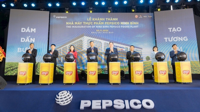 pepsico dau tu 90 trieu usd vao nha may tai ninh binh
