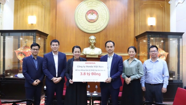 honda viet nam dong hanh se chia cung nguoi dan bi anh huong boi lu lut