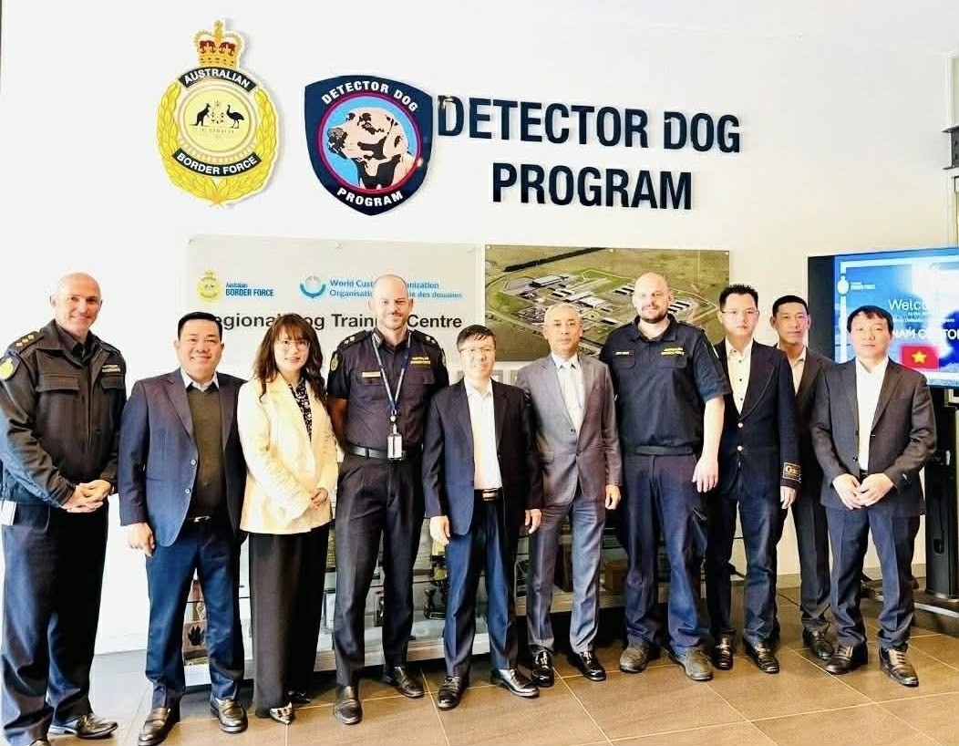 Hải quan Việt Nam tăng cường hợp tác với Cơ quan Bảo vệ biên giới Australia