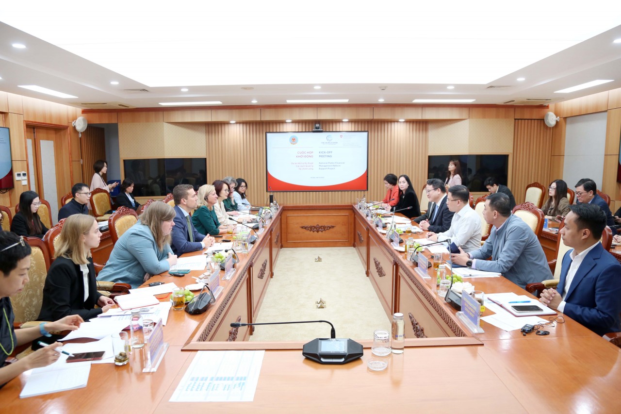 Bộ Tài chính và WB/SECO khởi động dự án cải cách quản lý tài chính công