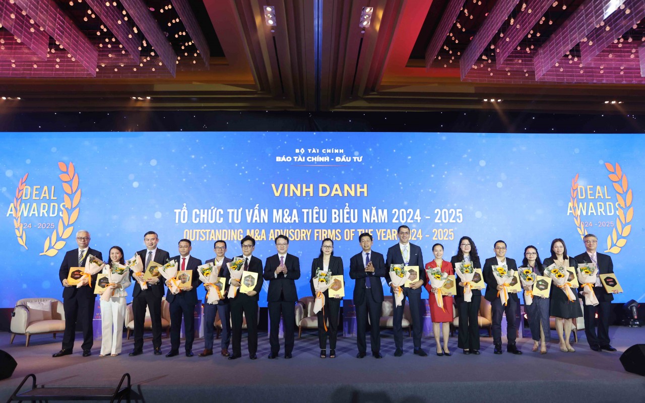 Vinh danh các thương vụ M&A tiêu biểu 2025 tại Diễn đàn M&A Việt Nam lần thứ 17