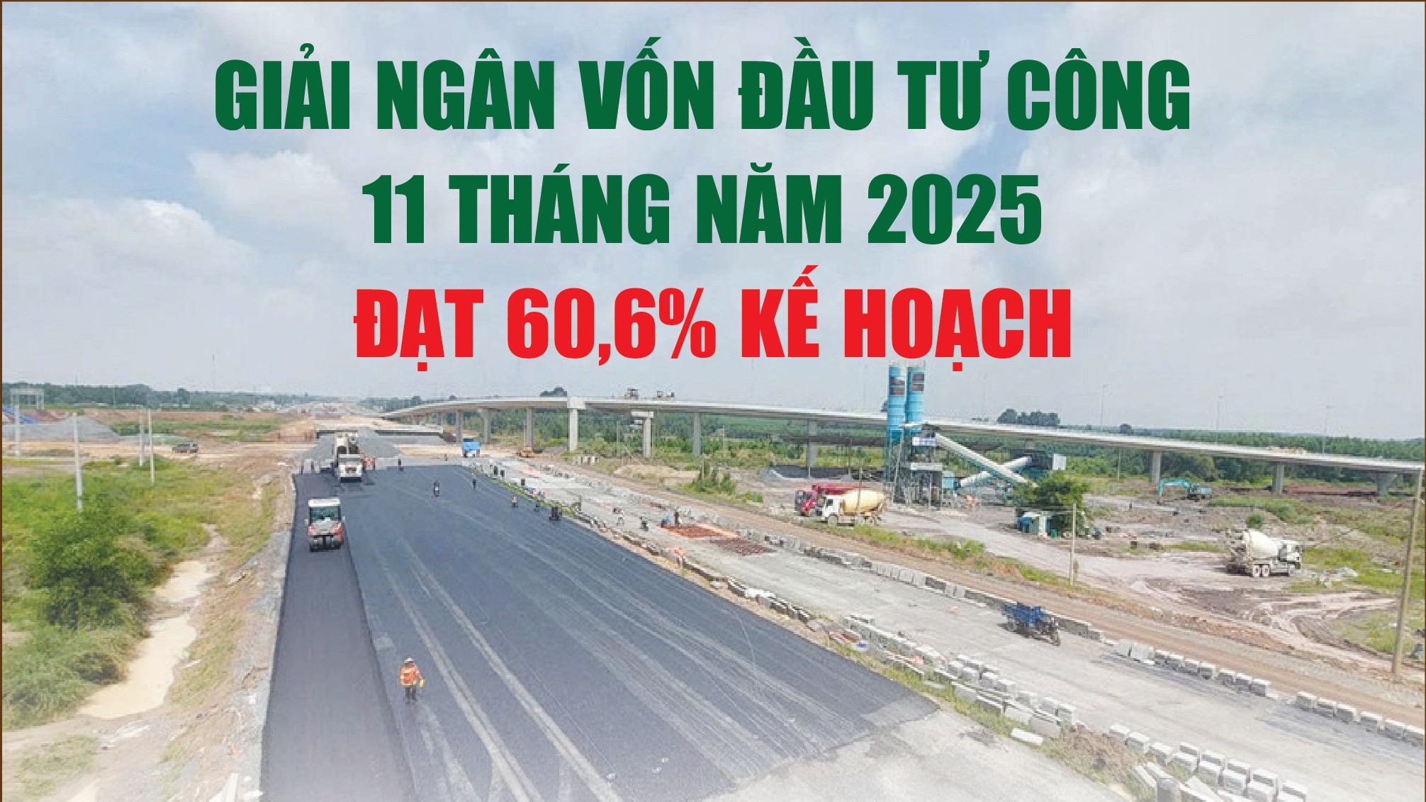 Infographics: Giải ngân vốn đầu tư công 11 tháng đạt 553.250 tỷ đồng