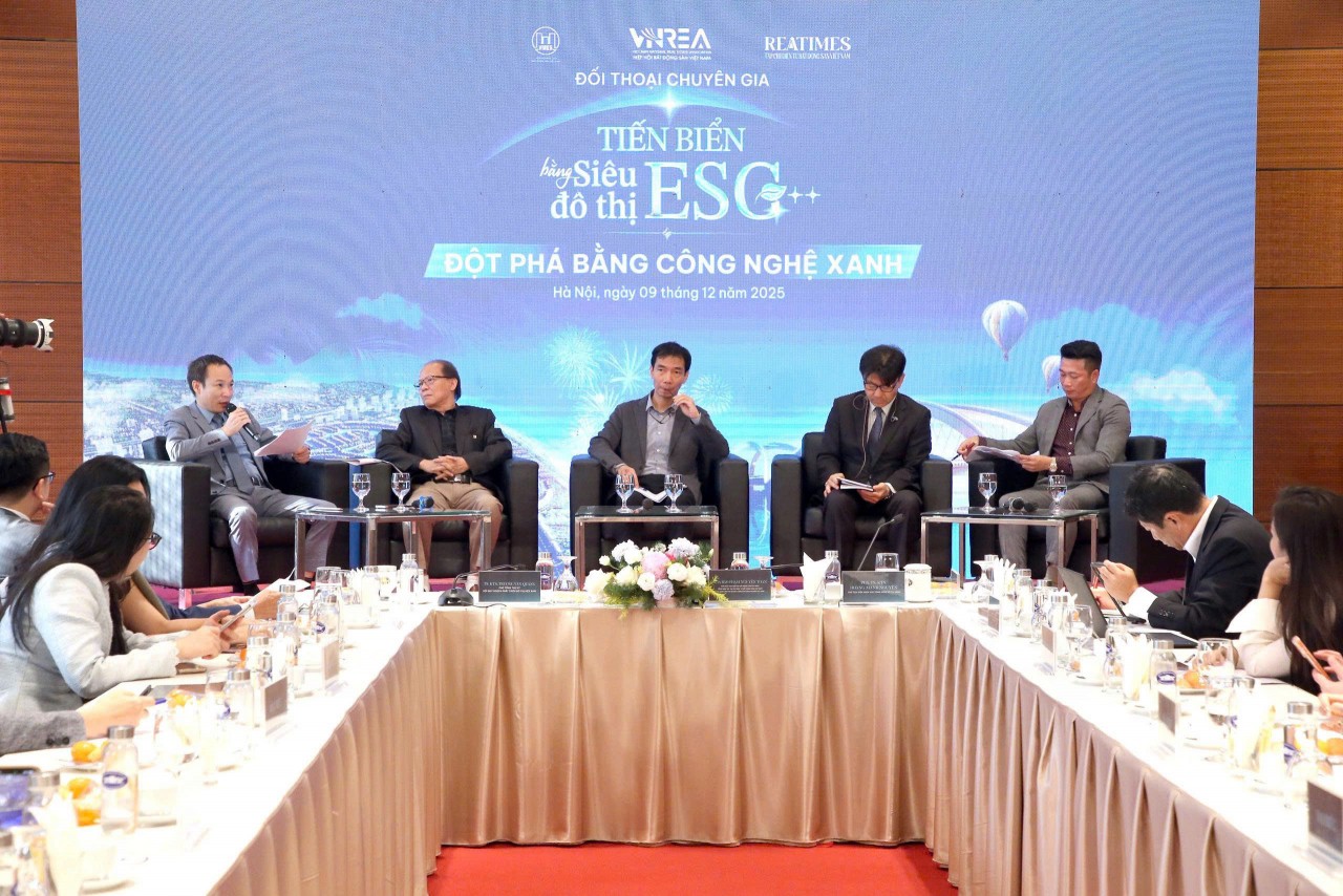 Vai trò của công nghệ xanh trong mô hình đô thị lấn biển