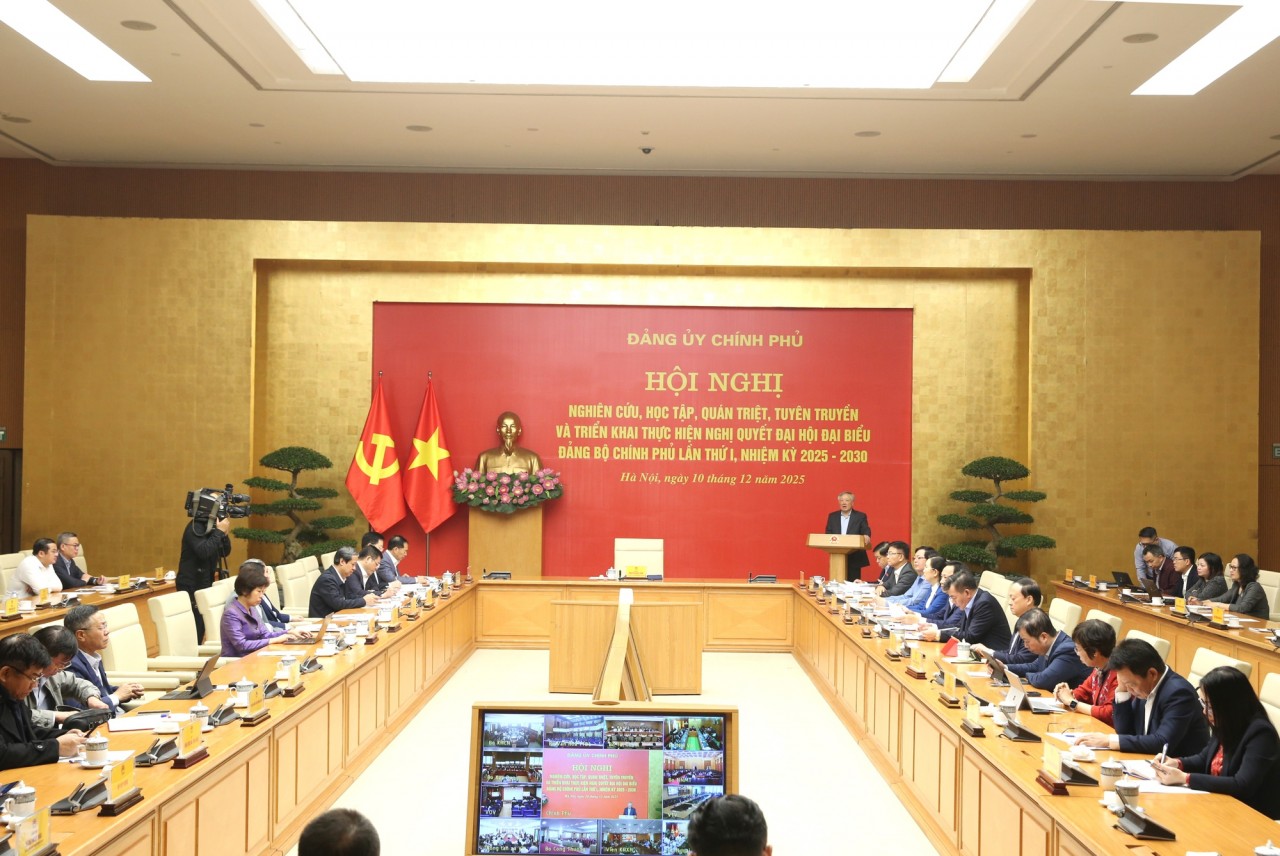 Đảng ủy Bộ Tài chính quán triệt, triển khai thực hiện Nghị quyết Đại hội đại biểu Đảng bộ Chính phủ lần thứ I Đảng ủy Bộ Tài chính quán triệt, triển khai thực hiện Nghị quyết Đại hội đại biểu Đảng bộ Chính phủ lần thứ I