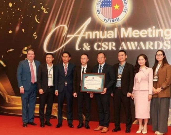 amcham trao giai thuong trach nhiem xa hoi cho 38 doanh nghiep