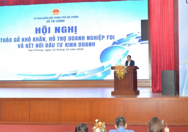 hai phong ho tro doanh nghiep fdi ket noi dau tu kinh doanh