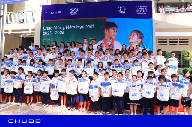 Chubb Life Việt Nam: 20 năm đồng hành cùng giáo dục vì một tương lai bền vững