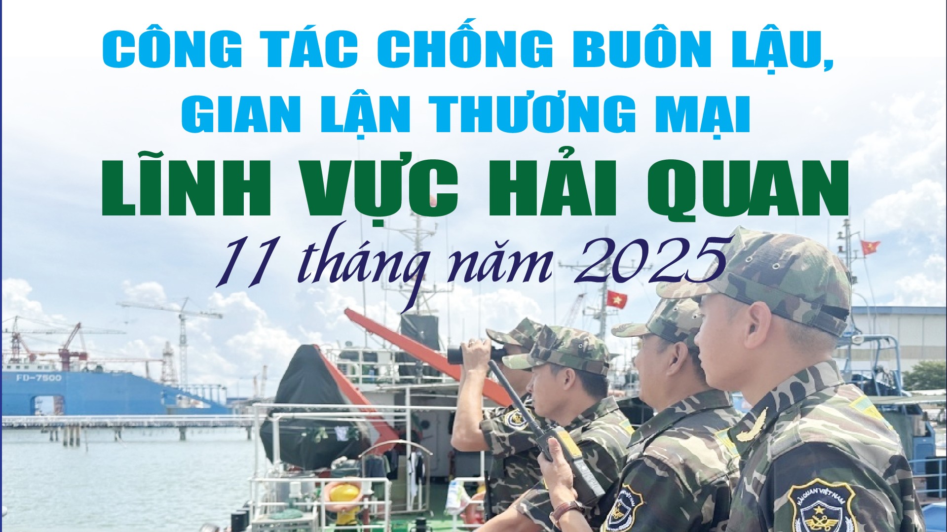 infographics phat hien 17297 vu vi pham phap luat hai quan trong 11 thang nam 2025