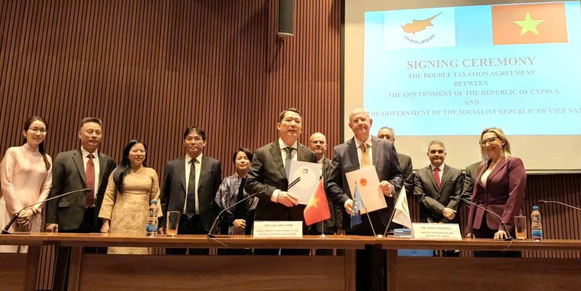 Việt Nam và Cộng hòa Síp ký kết Hiệp định tránh đánh thuế hai lần