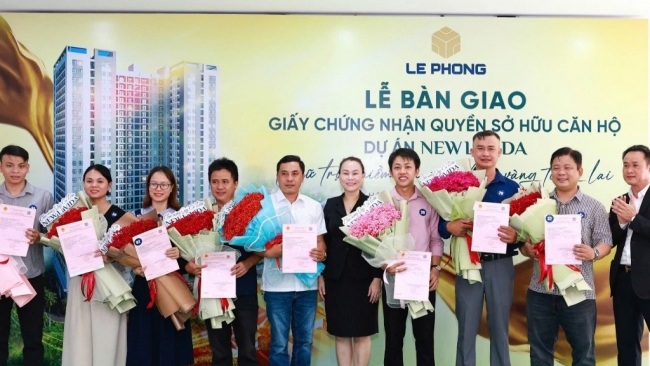 Cư dân dự án New Lavida nhận được sổ hồng