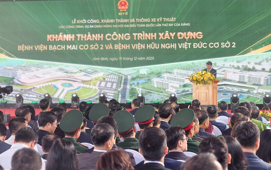 Khánh thành Bệnh viện Bạch Mai và Bệnh viện Hữu nghị Việt Đức Cơ sở 2