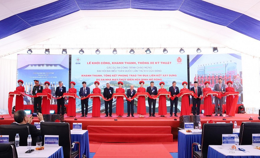 EVN khởi công, khánh thành đồng loạt các dự án, công trình điện chào mừng Đại hội XIV của Đảng EVN khởi công, khánh thành đồng loạt các dự án, công trình điện chào mừng Đại hội XIV của Đảng