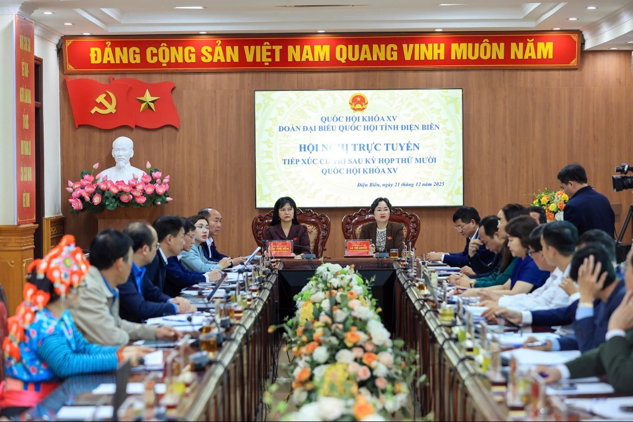 Đoàn Đại biểu Quốc hội tỉnh Điện Biên tiếp xúc cử tri sau Kỳ họp thứ 10, Quốc hội khóa XV