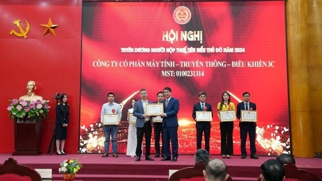 Hà Nội tuyên dương 170 doanh nghiệp, người nộp thuế tuân thủ tốt pháp luật thuế