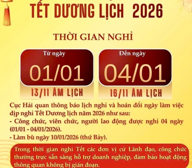 hai quan bao dam thong quan cho doanh nghiep tet duong lich 2026