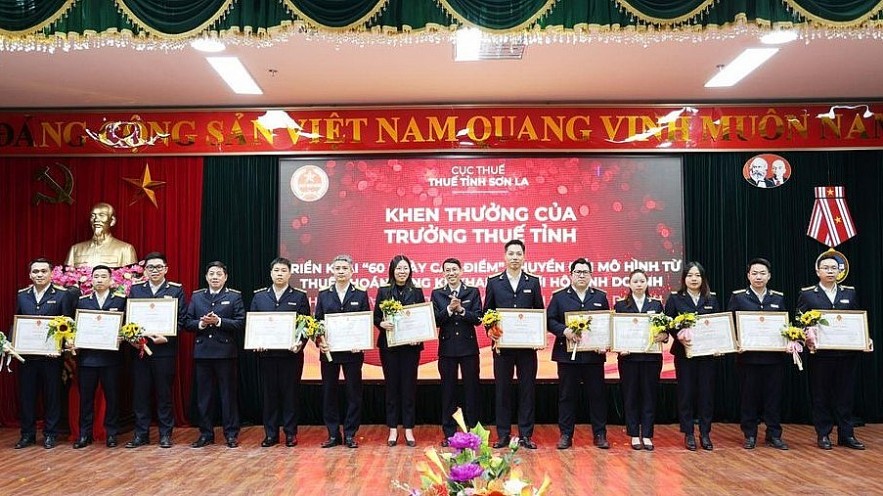 Thuế tỉnh Sơn La thu ngân sách năm 2025 tăng hơn 35% so với cùng kỳ