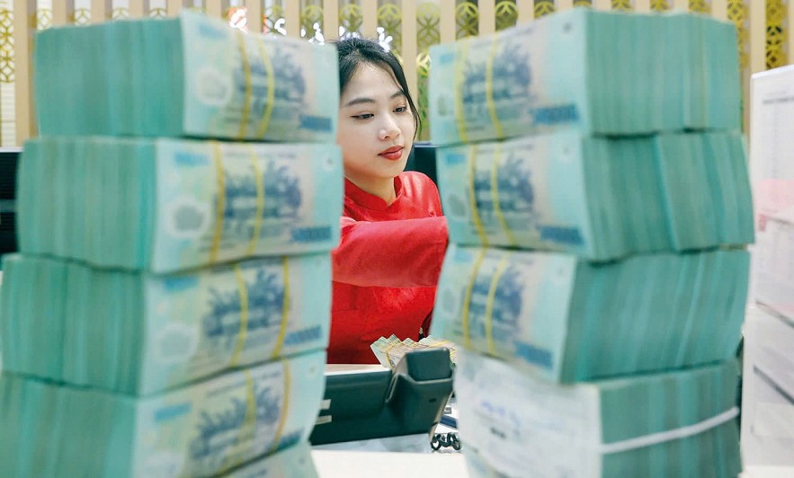 Ngân hàng lớn giữ nhịp khi dòng tín dụng 