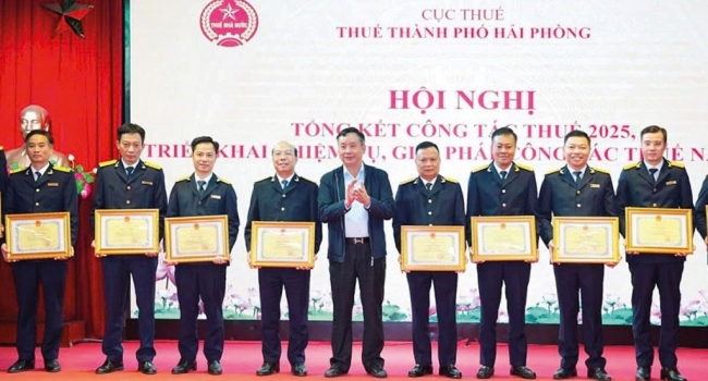 thue tp hai phong but pha hoan thanh vuot chi tieu thu ngan sach 2025