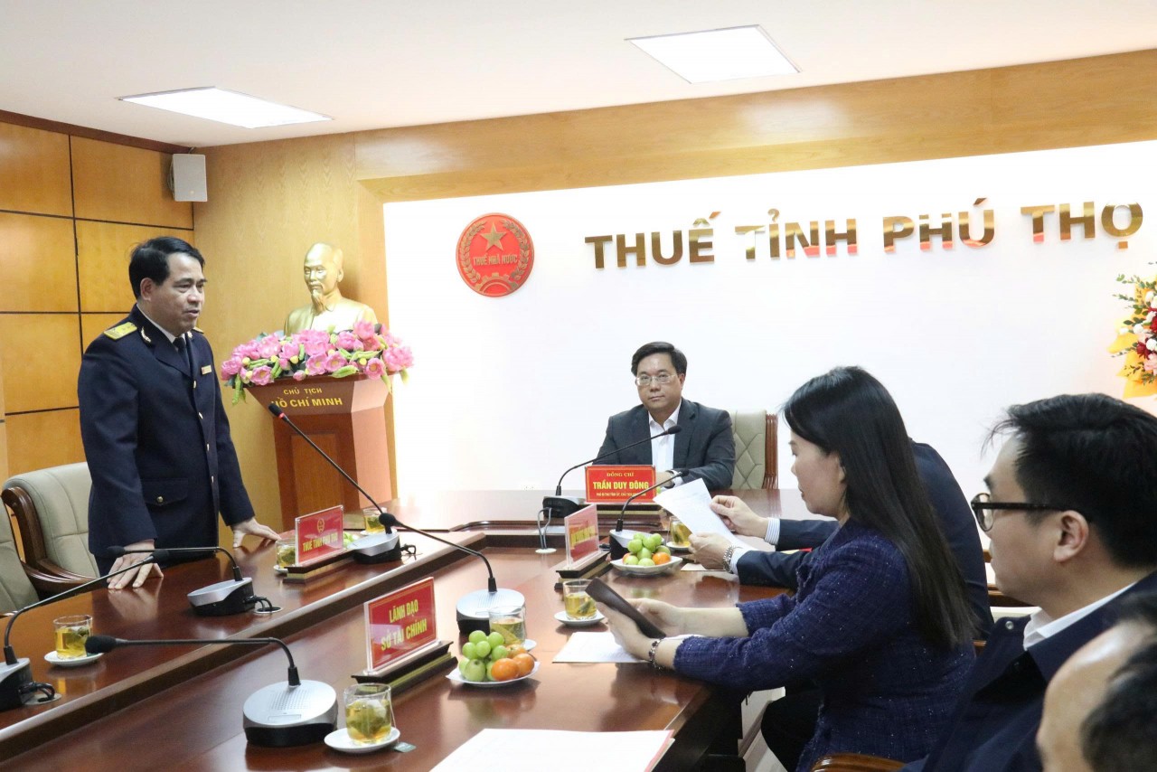 Thuế tỉnh Phú Thọ quản lý chặt chẽ, thu đúng, thu đủ các khoản thu