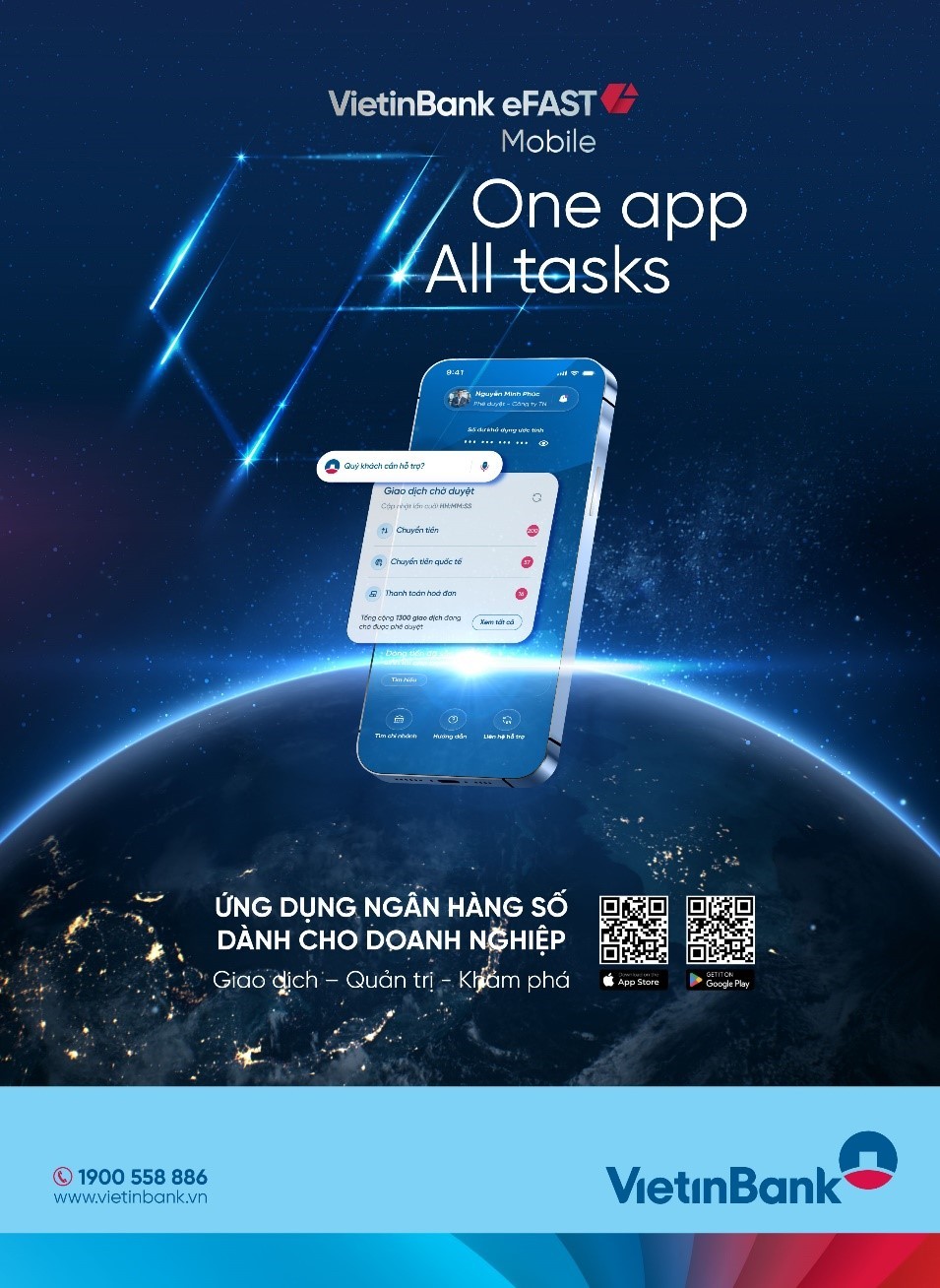 VietinBank eFAST: Trải nghiệm giao dịch linh hoạt cho doanh nghiệp mùa Tết 2026