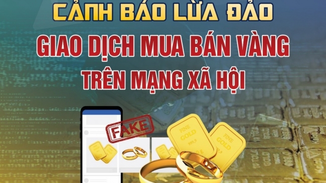 Rơi vào “ma trận” lừa đảo đầu tư vàng trên mạng, nạn nhân bị chiếm đoạt hàng tỷ đồng