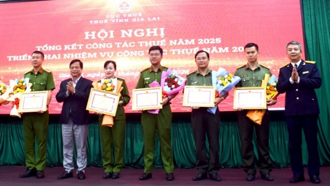 Thuế tỉnh Gia Lai thu nội địa hơn 27.700 tỷ đồng, vượt dự toán giao hơn 40%