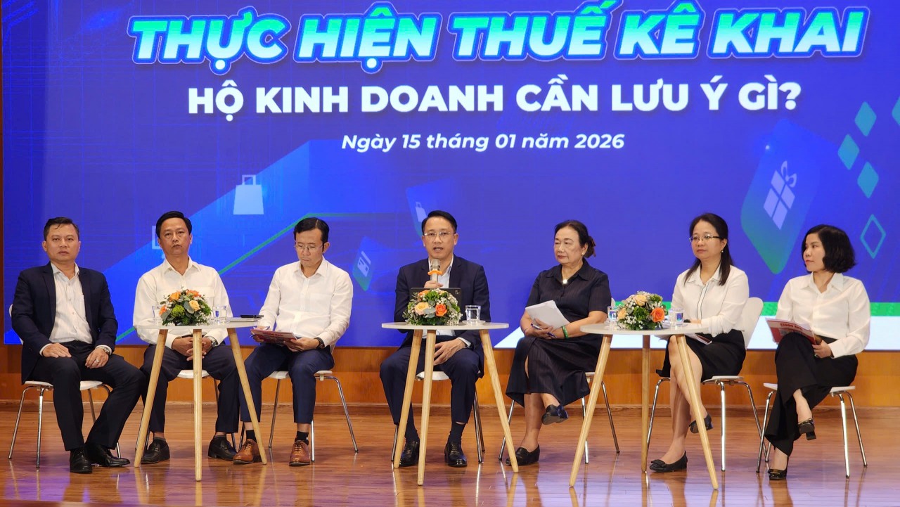 Không “đặt nặng” kiểm tra, xử phạt hộ kinh doanh giai đoạn đầu áp dụng thuế kê khai Không “đặt nặng” kiểm tra, xử phạt hộ kinh doanh giai đoạn đầu áp dụng thuế kê khai