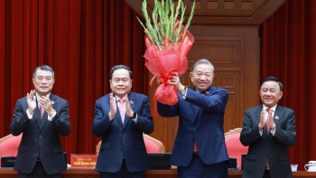 Thống nhất tuyệt đối bầu đồng chí Tô Lâm tiếp tục giữ chức Tổng Bí thư Ban Chấp hành Trung ương Đảng khoá XIV