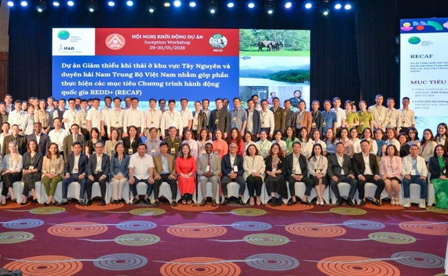 Khởi động sáng kiến trị giá 102,5 triệu USD nhằm bảo vệ rừng và cải thiện sinh kế nông thôn cho Việt Nam