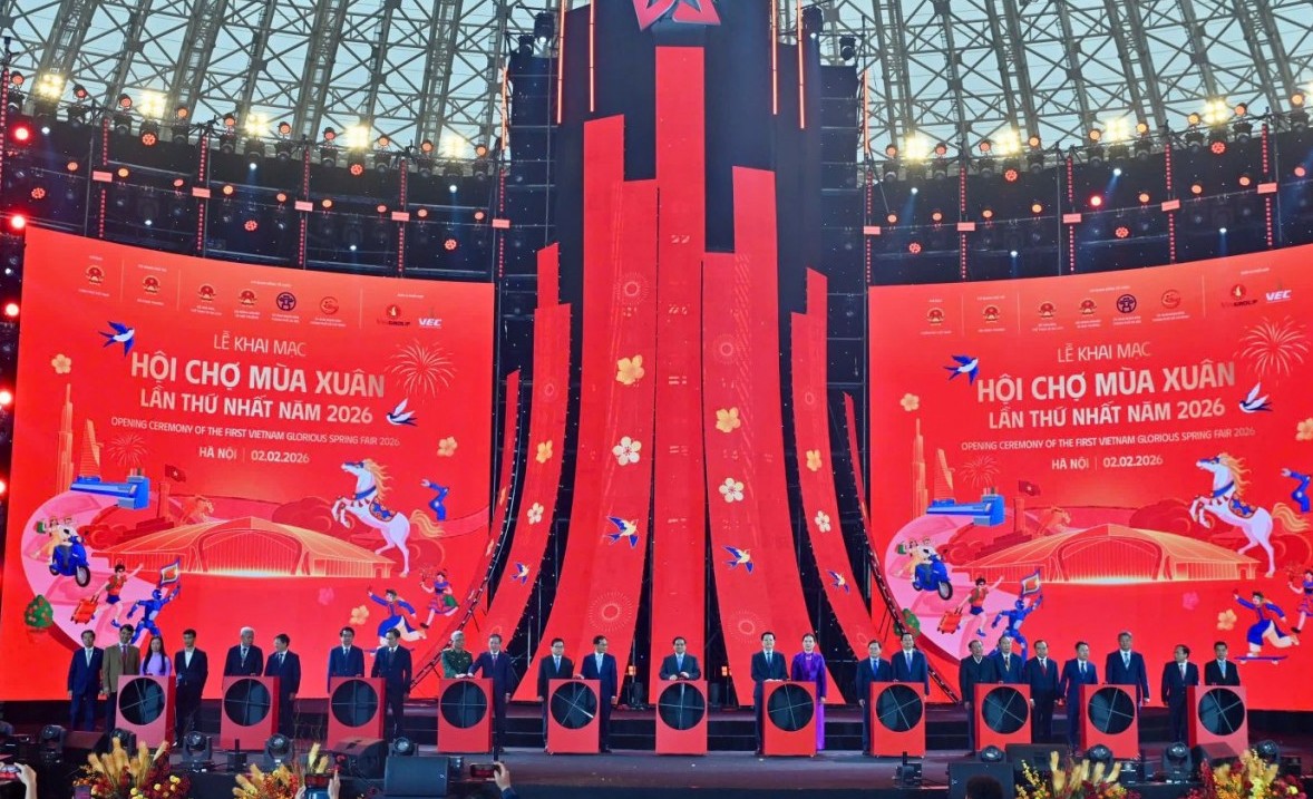 hoi cho mua xuan lan thu nhat nam 2026 buoc chay da hua hen lam bung no thi truong tieu dung trong nuoc