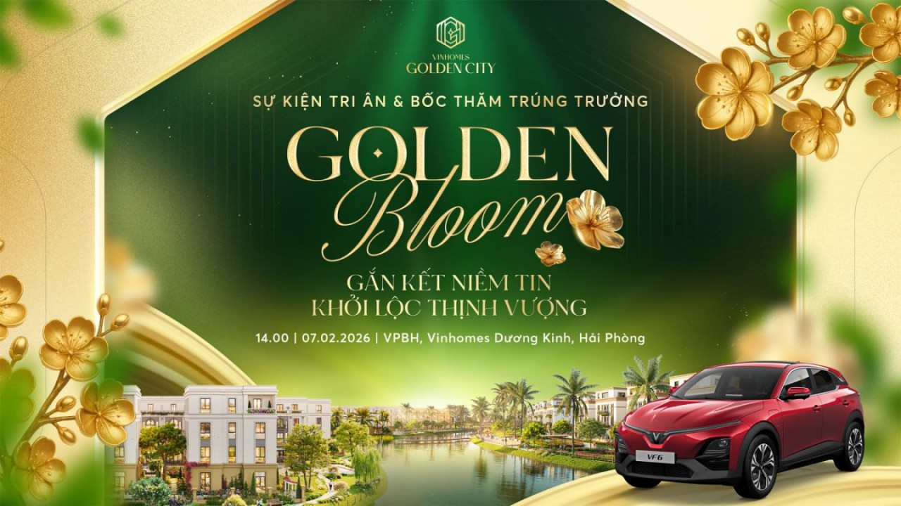 Nhà phố “best seller” 63m2 tại Vinhomes Golden City – Thấp tầng hạng sang dễ mua hơn căn hộ trung tâm