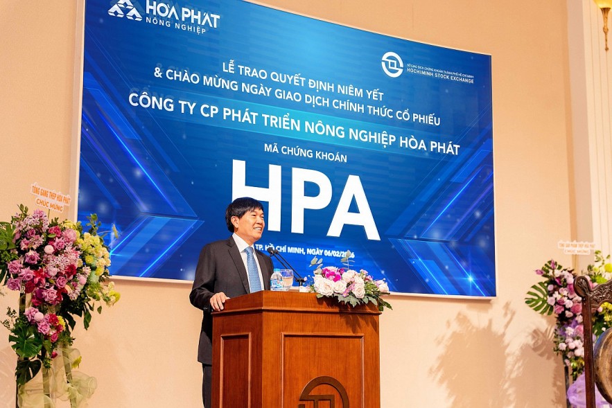 Nông nghiệp Hòa Phát chính thức chào sàn, vốn hóa hơn 12.250 tỷ đồng