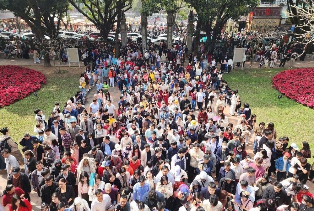 Du lịch Hà Nội đạt doanh thu 4,87 nghìn tỷ đồng trong 9 ngày nghỉ Tết Nguyên đán