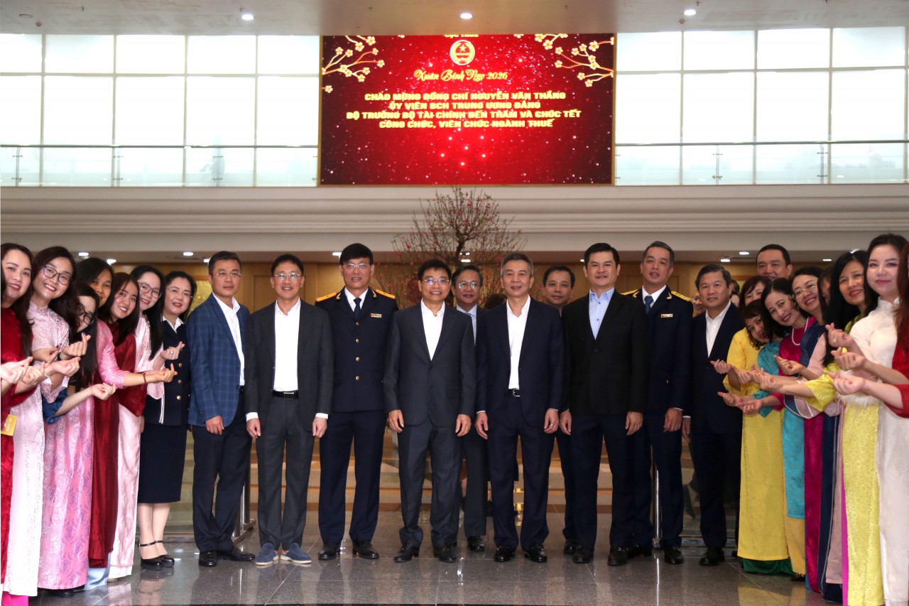 Bộ trưởng Nguyễn Văn Thắng chúc Tết các đơn vị nhân dịp đầu xuân Bính Ngọ 2026