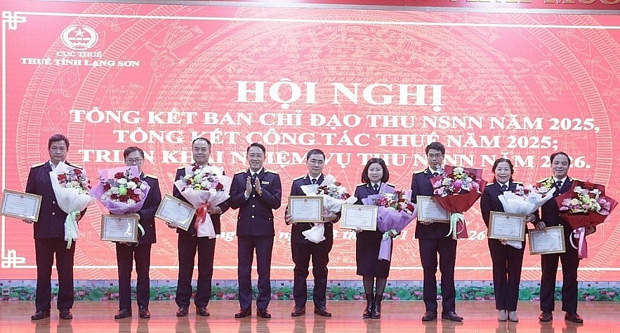 Thuế tỉnh Lạng Sơn thu nội địa tháng 1 đạt hơn 19% dự toán Thuế tỉnh Lạng Sơn thu nội địa tháng 1 đạt hơn 19% dự toán