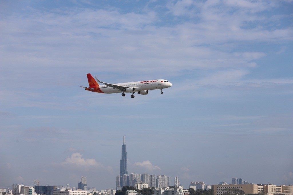 Hãng hàng không của Sun Group tiếp tục dẫn đầu về tỷ lệ đúng giờ