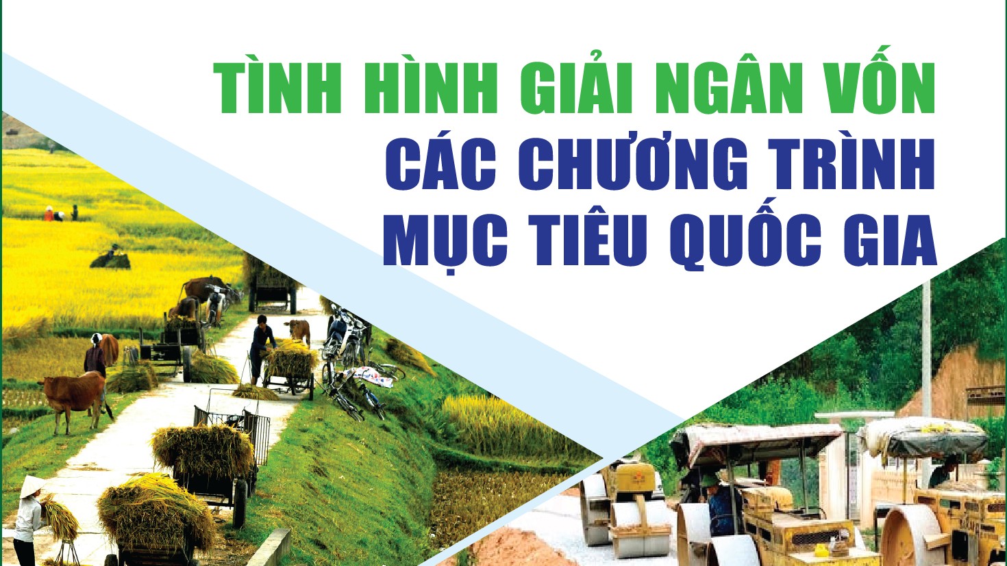 Infographics: Tình hình giải ngân vốn các chương trình mục tiêu quốc gia