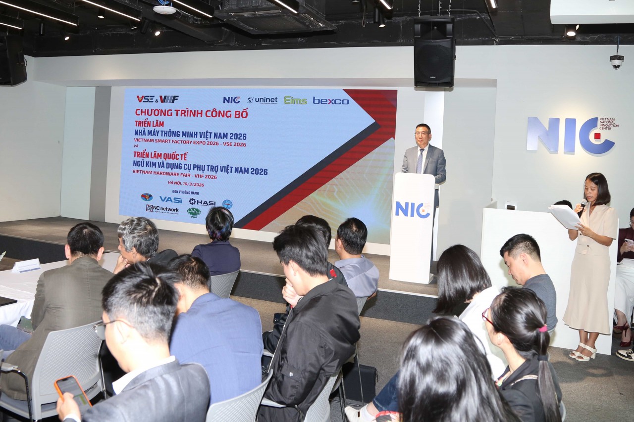 Trung tâm Đổi mới sáng tạo Quốc gia tổ chức Triển lãm Nhà máy thông minh Việt Nam 2026