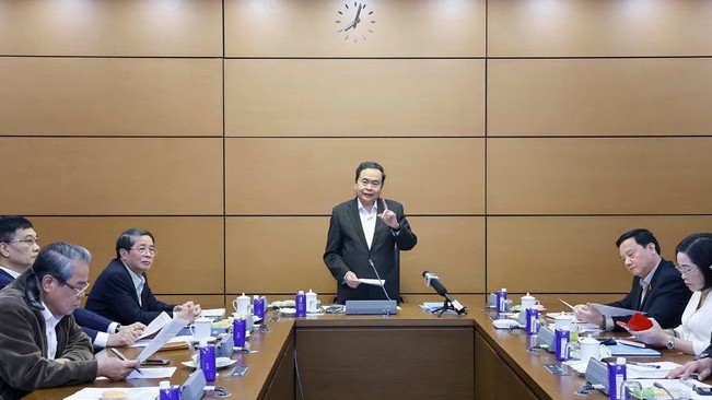 Chủ tịch Quốc hội chủ trì cuộc họp rà soát công việc chuẩn bị cho Ngày bầu cử