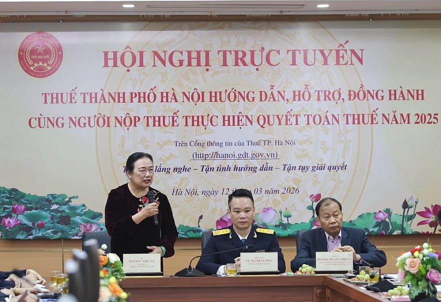 Thuế TP. Hà Nội hỗ trợ trực tuyến quyết toán thuế năm 2025