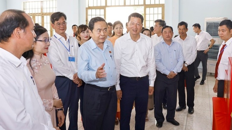 Chủ tịch Quốc hội Trần Thanh Mẫn: Sáng suốt lựa chọn đại biểu xứng đáng đại diện cho ý chí, nguyện vọng của nhân dân