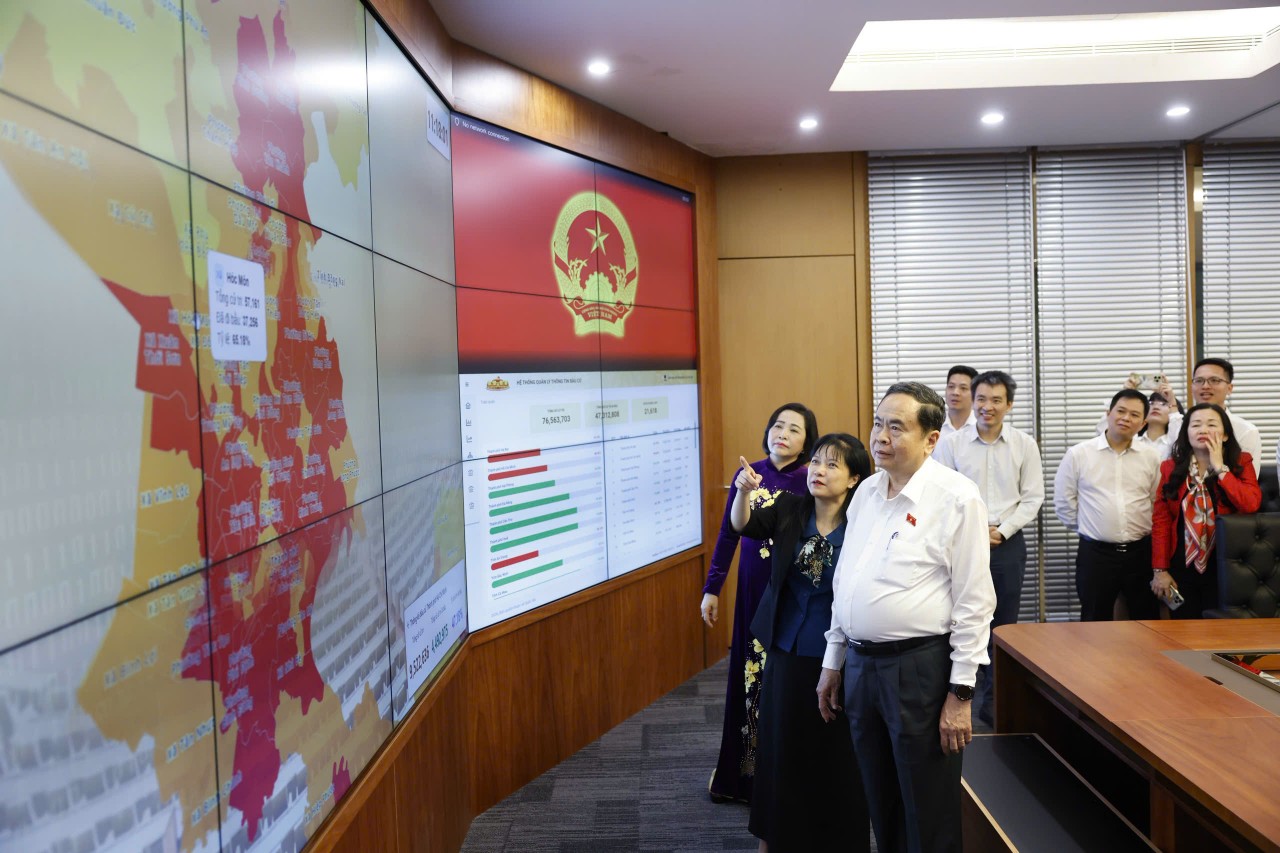 Chủ tịch Quốc hội đánh giá cao công tác tuyên truyền cho cuộc bầu cử Chủ tịch Quốc hội đánh giá cao công tác tuyên truyền cho cuộc bầu cử