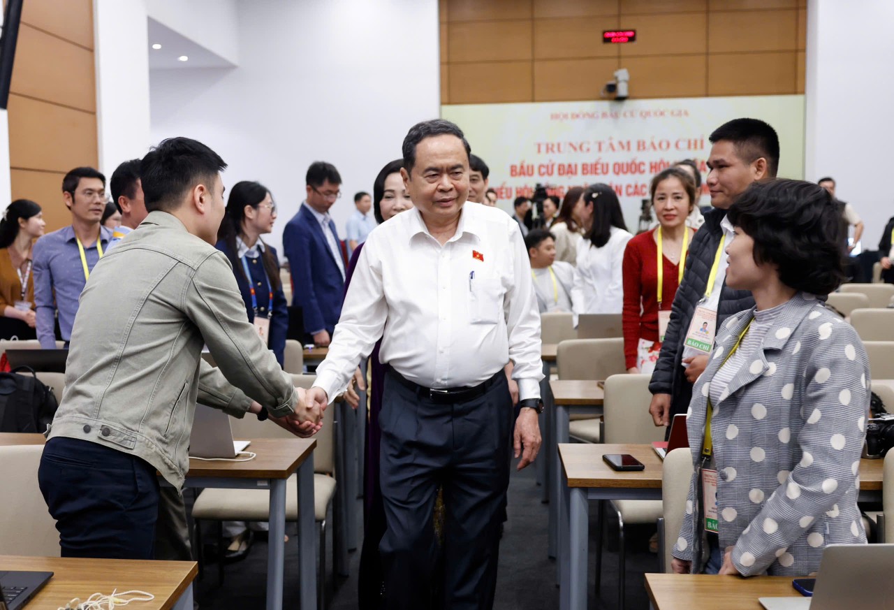 Chủ tịch Quốc hội đánh giá cao công tác tuyên truyền cho cuộc bầu cử Chủ tịch Quốc hội đánh giá cao công tác tuyên truyền cho cuộc bầu cử