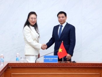 Bộ trưởng Nguyễn Văn Thắng tiếp lãnh đạo Công ty Pacific Gateway Partners