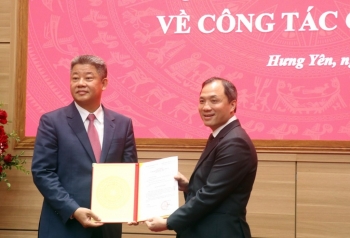 Ông Nguyễn Mạnh Quyền được chỉ định giữ chức Phó Bí thư Tỉnh ủy Hưng Yên