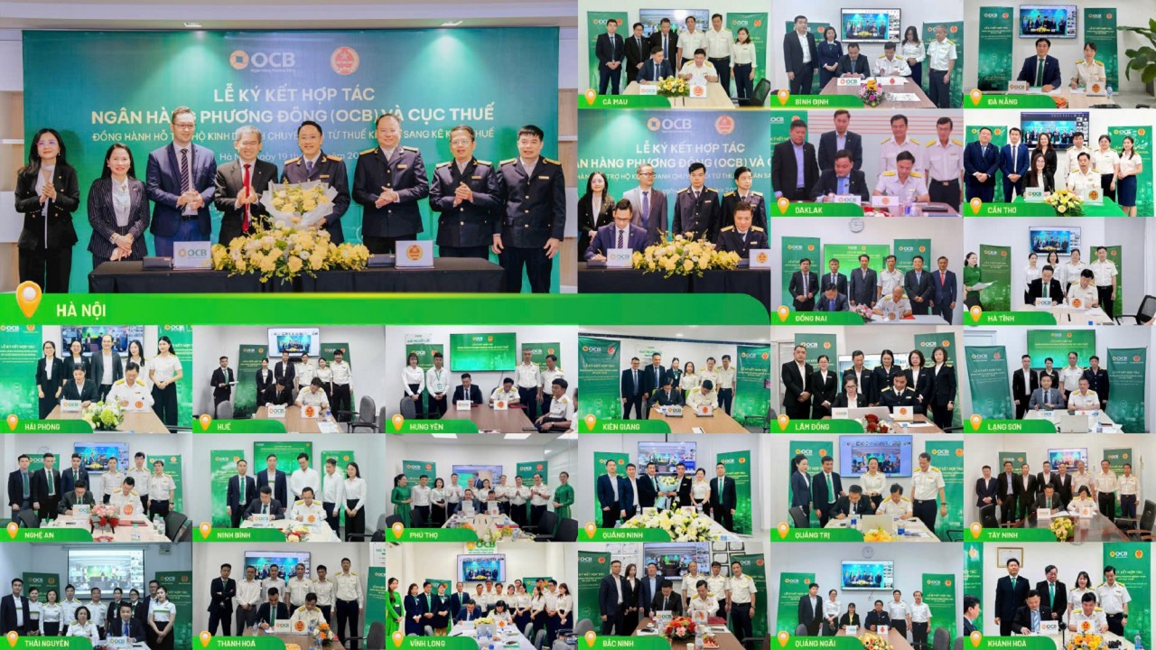 Cục Thuế hợp tác cùng Ngân hàng OCB hỗ trợ hộ kinh doanh chuyển đổi sang kê khai thuế