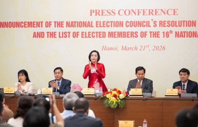 Công bố danh sách những người trúng cử đại biểu Quốc hội khoá XVI