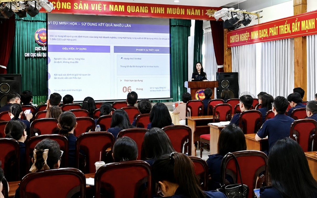 Tập huấn nâng cao năng lực kiểm tra trị giá hải quan và kỹ năng xử lý vi phạm