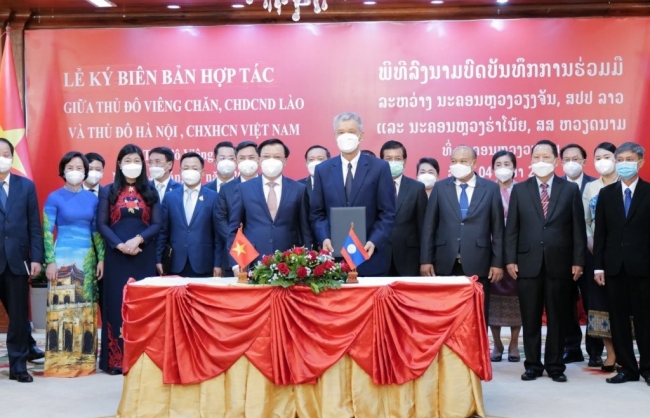 doan dai bieu cap cao thanh pho ha noi ket thuc tot dep chuyen tham va lam viec tai lao