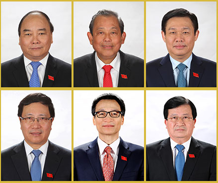 Danh sách Chính phủ đương nhiệm